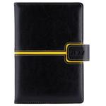 Diár MAGNETIC týždenný A5 2027 český - čierna/žltá