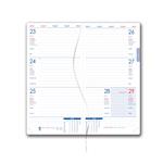 Diár MAGNETIC týždenný vreckový 2027 český - fialová/ružová