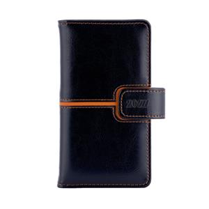 Diár MAGNETIC týždenný vreckový 2027 polský - čierna/oranžová