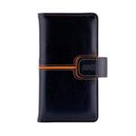 Diár MAGNETIC týždenný vreckový 2027 polský - čierna/oranžová