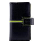 Diár MAGNETIC týždenný vreckový 2027 polský - čierna/zelená