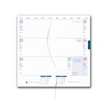 Diár MAGNETIC týždenný vreckový 2027 slovenský - čierna/oranžová