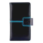 Diár MAGNETIC týždenný vreckový 2027 slovenský - čierna/tyrkysová