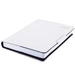 Diár METALIC denný B6 2025 polský - biela