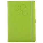 Diár POLY týždenný A5 2026 - svetlo zelená