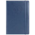 Diár POLY týždenný A5 2027 polský - tmavo modrá