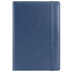 Diár POLY týždenný A5 2027 slovenský - tmavo modrá