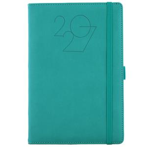 Diár POLY týždenný špeciál A5 2027 - petrolejová