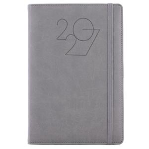Diár POLY týždenný špeciál A5 2027 - sivá