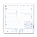 Diár POLY týždenný vreckový 2026 polský - tmavo zelená