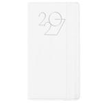 Diár POLY týždenný vreckový 2027 polský - biely