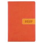 Diár RIGA týždenný A5 2027 český - oranžová