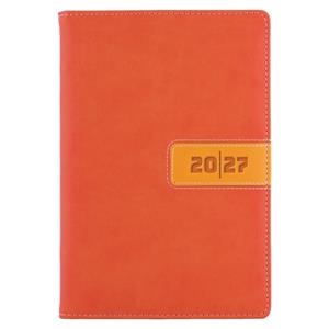 Diár RIGA týždenný A5 2027 slovenský - oranžová