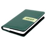 Diár RIGA týždenný vreckový 2027 český - zelená