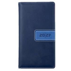 Diár RIGA týždenný vreckový 2027 slovenský - modrá