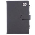 Diár SPLIT CRYSTAL týždenný A5 2026 - sivá