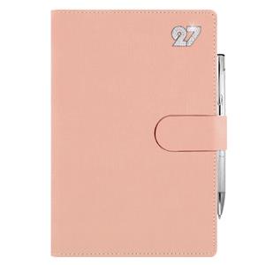 Diár SPLIT CRYSTAL týždenný A5 2027 český - svetlo ružová