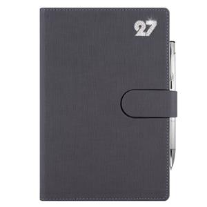 Diár SPLIT CRYSTAL týždenný špeciál A5 2027 - sivá