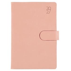 Diár SPLIT týždenný A5 2027 slovenský - svetlo ružová