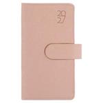 Diár SPLIT týždenný vreckový 2027 polský - svetlo ružová