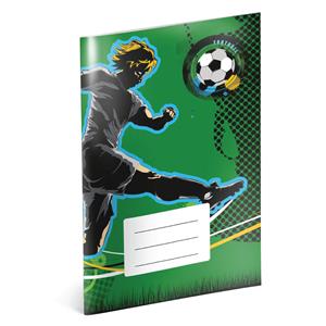 Fotbal - A5 školský zošit, štvorčekový