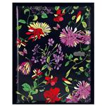 GEP DESIGN konferenčné dosky v darčekovej krabičke čiernej - kvety so štvorčekovým blokom blokom