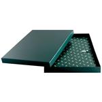 GEP DESIGN konferenčné dosky v darčekovej krabičke zelenej - Vetvičky so štvorčekovým blokom blokom