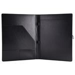 GEP konferenčné dosky v darčekove krabičke čierne s linkovaným blokom