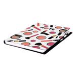 Notes KOZMETICKÝ Make up - DESIGN A4 štvorčekový