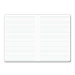 Notes DESIGN A5 linajkový - bordová - kvety