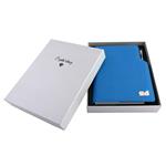 Diár GEP CRYSTAL denný A5 2026 polský - modrá pastelová