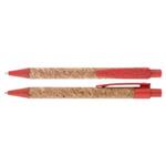 Korkové guličkové pero Corky - červená