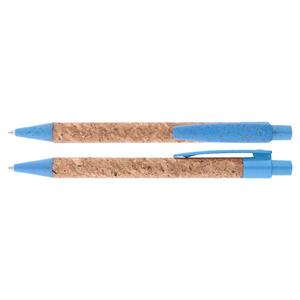 Korkové guličkové pero Corky - modrá