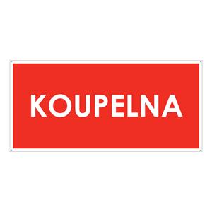 KOUPELNA, plast 2 mm s dírkami 190x90 mm