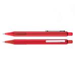 Kovové guľôčkové pero Eliana - červená