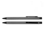 Luxusné kovové guličkové pero Kassia - čierna