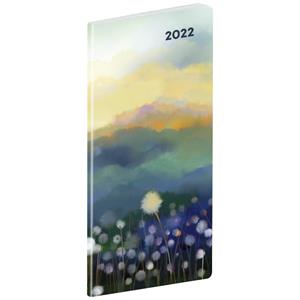 Mesačný diár 2022 plánovacie vreckový - Motýle SK