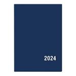Mesačný diár 2024 Anežka PVC vreckový - Modrá