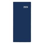 Mesačný diár 2024 Božka PVC vreckový - Modrá