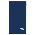 Mesačný diár 2024 Františka PVC vreckový - Modrá