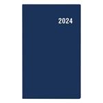 Mesačný diár 2024 Marika PVC vreckový - Modrá