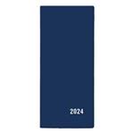 Mesačný diár 2024 Xenie PVC vreckový - Modrá
