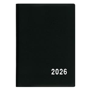 Mesačný diár 2026 Anežka PVC vreckový - čierna