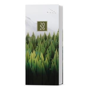 Mesačný diár 2026 Božka Lamino vreckový - Les