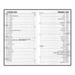 Mesačný diár 2026 Marika Kraft vreckový - bodky