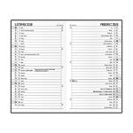 Mesačný diár 2026 Marika PVC vreckový - čierna