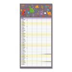 Nástenný kalendár 2022 Rodinný plánovací