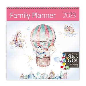 Nástenný kalendár 2023 - Family Planner