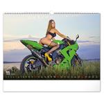 Nástenný kalendár 2023 Girls & Bikes - Jim Gianatsis