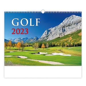 Nástenný kalendár 2023 - Golf